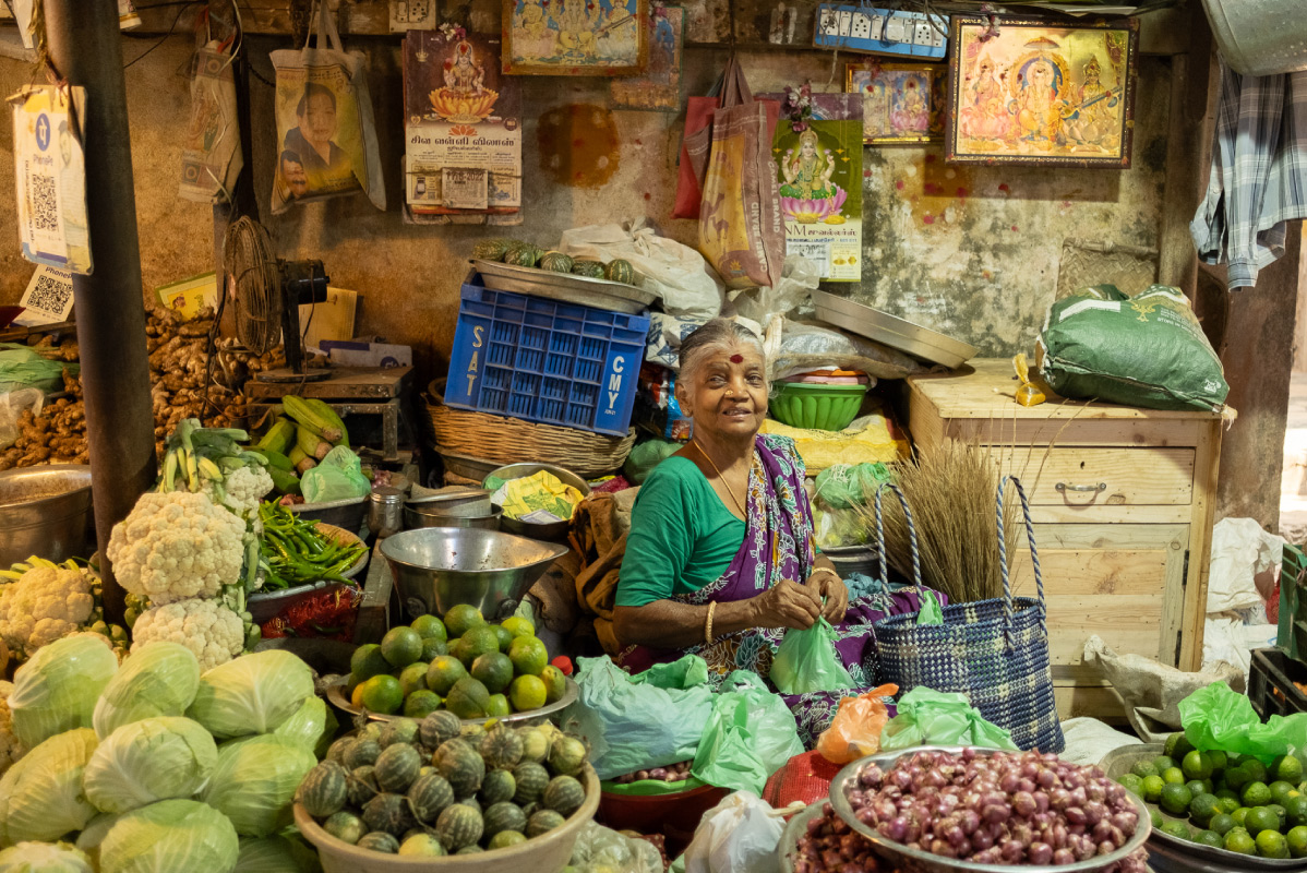 Old market lady
